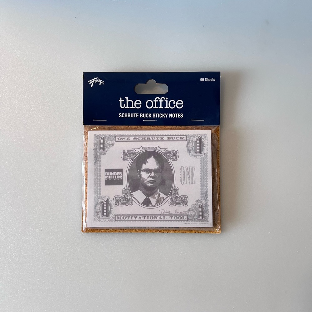 The Office sticky notes NWT
